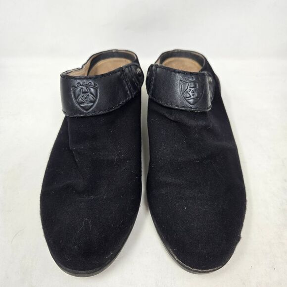 ARIAT Sport Wool Clog Mule Leather Strap Style 94039 Size 8.5 - Picture 4 of 15